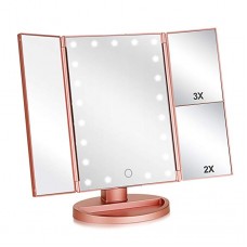 BYDI Espelho para Maquiagem com LED